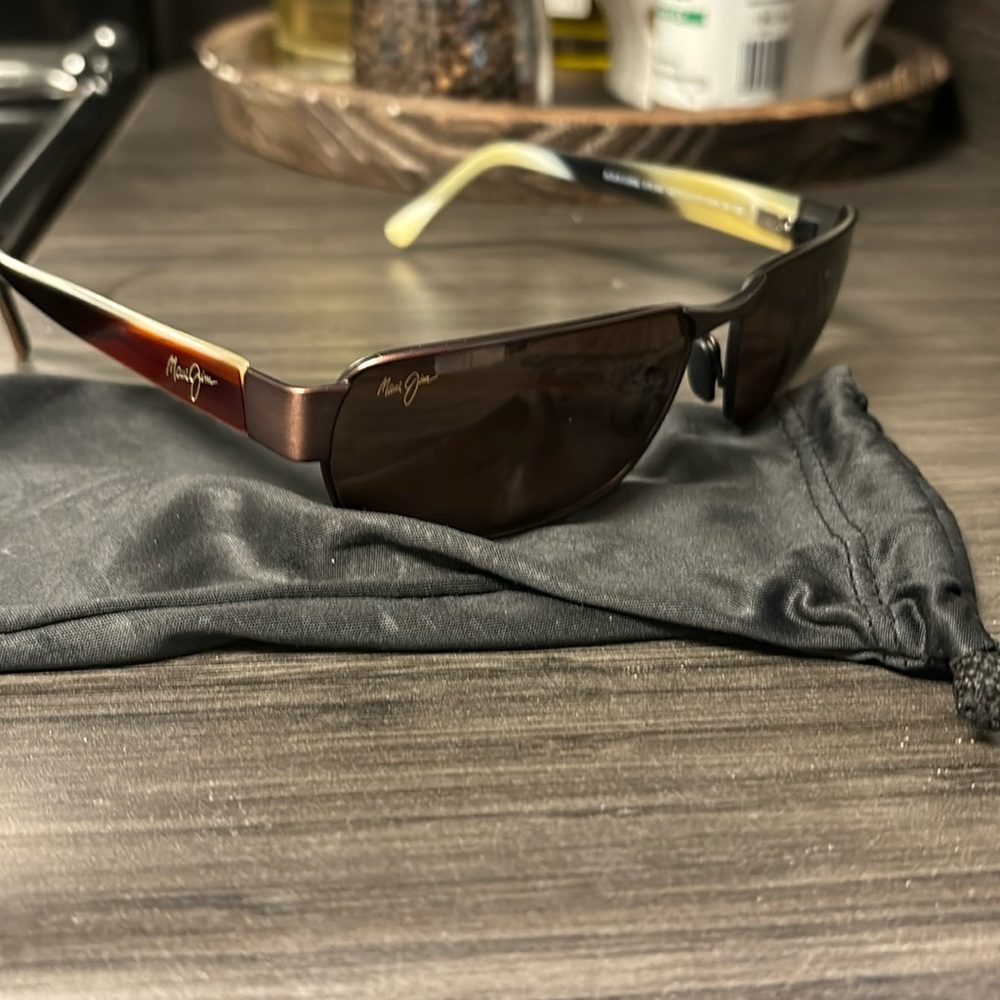 Men’s Maui Jim black coral sunglasses